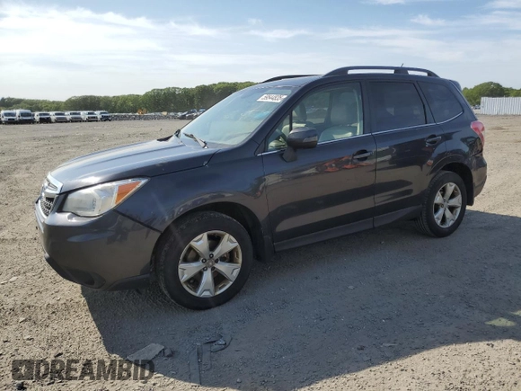 2014 Subaru Forester Touring with VIN JF2SJAPC8EH409207, listed as a Copart auction lot 59544835 with 268,477 mi miles and Clean title. Bid and sale history available at DreamBid. Image 1.