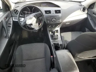 2012 Mazda 3 i Touring with VIN JM1BL1V85C1663227, listed as a Copart auction lot 54205695 with 132,990 mi miles and Salvage title. Bid and sale history available at DreamBid. Image 8.