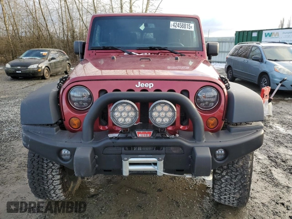 2013 Jeep Wrangler Rubicon с VIN 1C4HJWCG8DL520639, выставлен на аукционе Copart как лот 42458815 с пробегом 37 934 миль миль и Списание • Salvage title. История ставок и продаж доступна на DreamBid. Изображение 5.