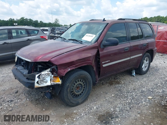 2006 GMC Envoy SLT with VIN 1GKDS13S262181019, listed as a IAAI auction lot 40130930 with 190,525 mi miles. Bid and sale history available at carsss.com. Image 2.