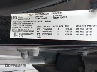 2008 Hummer H3 Luxury with VIN 5GTEN13E088189095, listed as a IAAI auction lot 41507479 with 257,211 mi miles and . Bid and sale history available at DreamBid. Image 9.