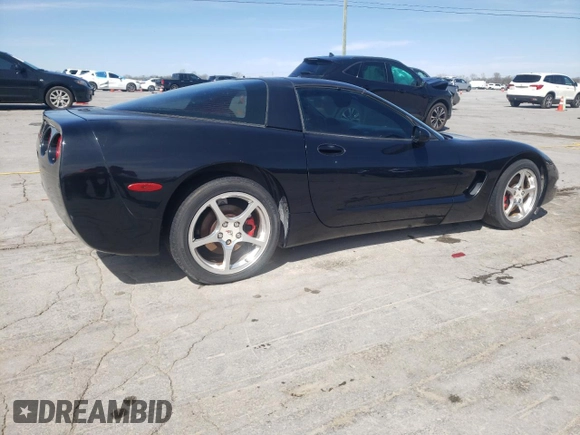 2001 Chevrolet Corvette with VIN 1G1YY22G415117157, listed as a Copart auction lot 49842865 with 243,247 mi miles and Salvage Title. Bid and sale history available at carsss.com. Image 3.
