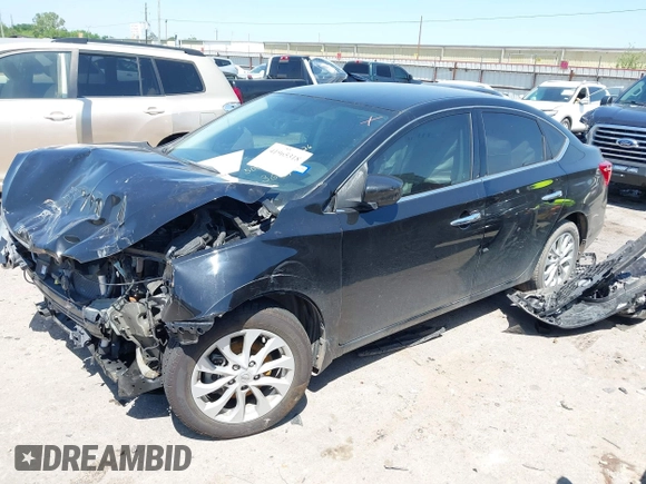 2019 Nissan Sentra SV z VIN 3N1AB7AP4KY323689, wystawiony jako IAAI lot #41965318 z przebiegiem 61 194 mil mil oraz . Historia ofert i sprzedaży dostępna na DreamBid. Obrazek 2.