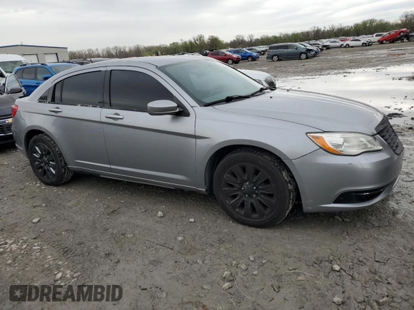 2014 Chrysler 200 LX with VIN 1C3CCBAB3EN213846, listed as a Copart auction lot 51646405 with 171,792 mi miles and Salvage Title. Bid and sale history available at carsss.com. Image 4.