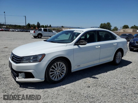 2017 Volkswagen Passat SE with VIN 1VWBT7A30HC013663, listed as a Copart auction lot 58043215 with 76,708 mi miles and Salvage title. Bid and sale history available at DreamBid. Image 1.