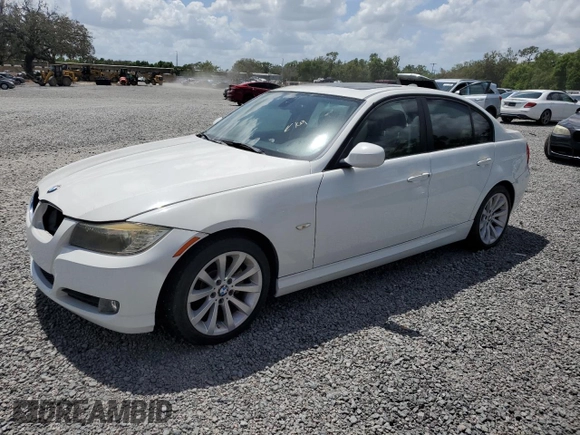 2011 BMW 3 Series 328i with VIN WBAPH7G59BNN02770, listed as a Copart auction lot 51772125 with 0 mi miles and Salvage Title. Bid and sale history available at carsss.com. Image 1.