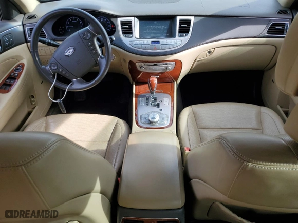 2013 Hyundai Genesis 5.0L R-Spec with VIN KMHGC4DH8DU245961, listed as a Copart auction lot 48673855 with 120,579 mi miles and Salvage Title. Bid and sale history available at carsss.com. Image 8.