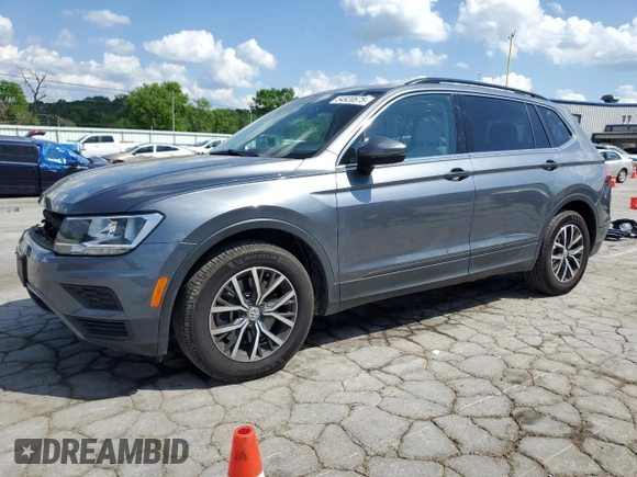 2019 Volkswagen Tiguan SE with VIN 3VV3B7AX6KM006625, listed as a Copart auction lot 54920675 with 79,890 mi miles and Salvage Title. Bid and sale history available at DreamBid. Image 1.