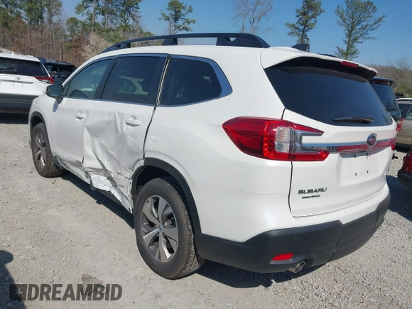 2025 Subaru Ascent Premium z VIN 4S4WMADD1S3405704, wystawiony jako IAAI lot #41772868 z przebiegiem 2 999 mil mil oraz . Historia ofert i sprzedaży dostępna na DreamBid. Obrazek 3.