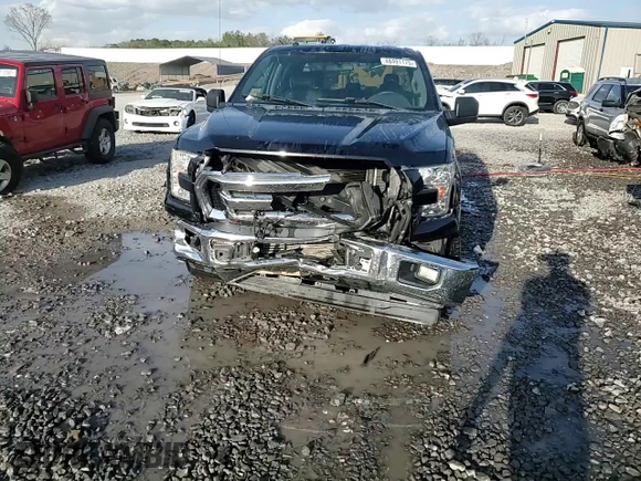 2017 Ford F-150 XL with VIN 1FTEW1CG9HFB34923, listed as a Copart auction lot 48491175 with 163,050 mi miles and Salvage Title. Bid and sale history available at DreamBid. Image 13.