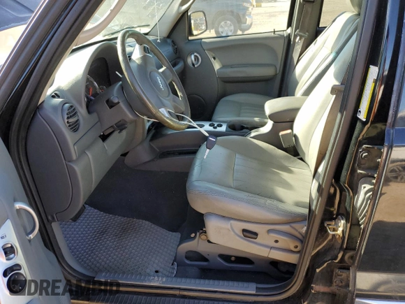 2007 Jeep Liberty Limited with VIN 1J4GK58K57W545530, listed as a Copart auction lot 86285824 with 141,007 mi miles and Salvage title. Bid and sale history available at DreamBid. Image 7.