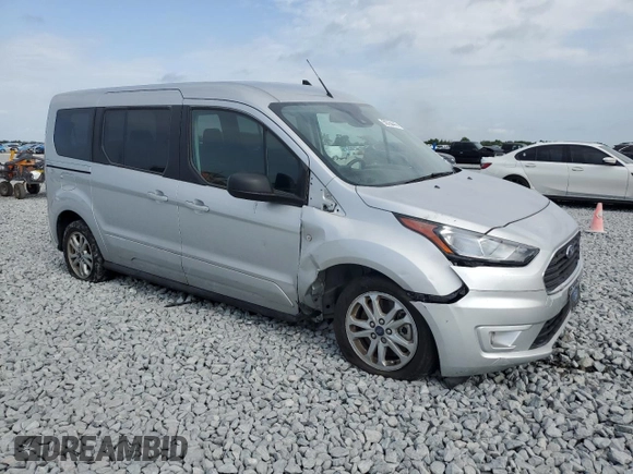 2021 Ford Transit Connect XLT with VIN NM0GE9F28M1500501, listed as a Copart auction lot 50764445 with 24,638 mi miles and Salvage title. Bid and sale history available at DreamBid. Image 4.