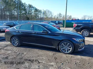 2018 Genesis G80 3.8L with VIN KMHGN4JE5JU245545, listed as a IAAI auction lot 41413528 with 65,707 mi miles. Bid and sale history available at carsss.com. Image 14.