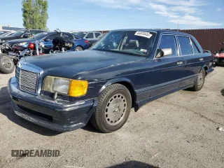 1990 Mercedes-Benz 560 with VIN WDBCA39EXLA503543, listed as a Copart auction lot 65978444 with 195,635 mi miles and Clean Title. Bid and sale history available at DreamBid. Image 1.