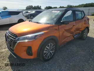 2021 Nissan Kicks SR z VIN 3N1CP5DV0ML472206, wystawiony jako Copart lot #56847585 z przebiegiem 38 616 mil mil oraz Szkoda całkowita • Salvage title. Historia ofert i sprzedaży dostępna na DreamBid. Obrazek 1.