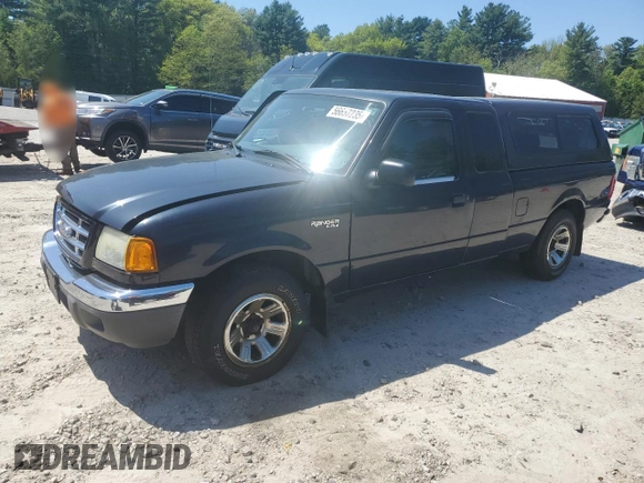 2002 Ford Ranger XL with VIN 1FTYR14U92TA01225, listed as a Copart auction lot 56657235 with 118,013 mi miles and Clean title. Bid and sale history available at DreamBid. Image 1.