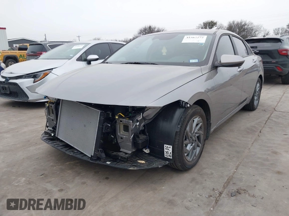 2024 Hyundai Elantra SEL with VIN KMHLM4DG9RU806355, listed as a IAAI auction lot 41567272 with 2,792 mi miles. Bid and sale history available at carsss.com. Image 18.