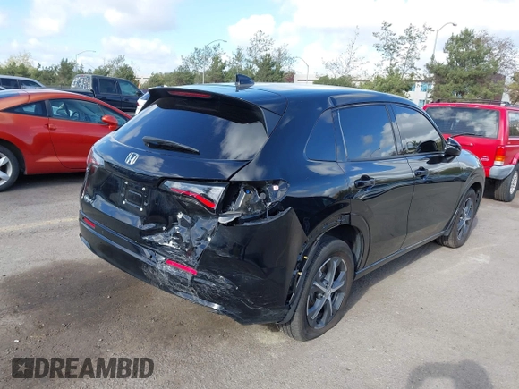 2024 Honda HR-V EX-L z VIN 3CZRZ1H7XRM736789, wystawiony jako IAAI lot #41934334 z przebiegiem 26 084 mil mil oraz . Historia ofert i sprzedaży dostępna na DreamBid. Obrazek 6.