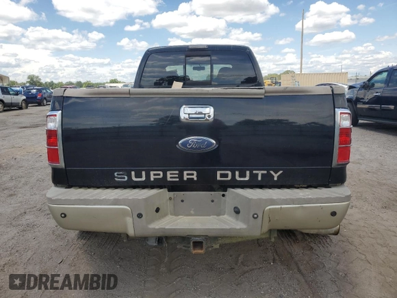 2008 Ford F-350 XL with VIN 1FTWW33R18EB40058, listed as a Copart auction lot 64474855 with 215,262 mi miles and Salvage title. Bid and sale history available at DreamBid. Image 6.