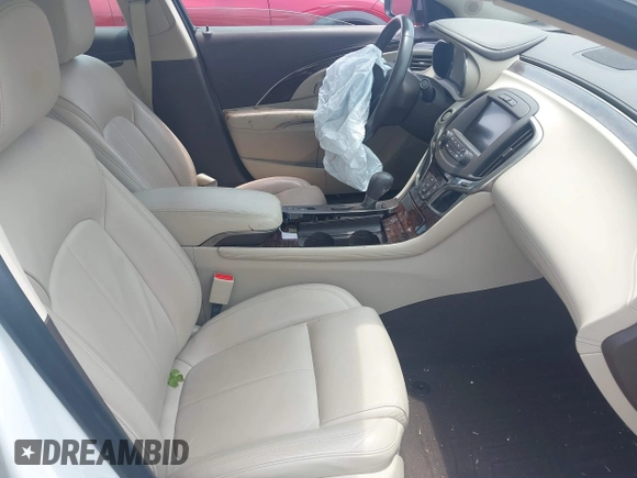 2016 Buick LaCrosse Leather with VIN 1G4GB5G37GF114666, listed as a IAAI auction lot 42441551 with 58,700 mi miles and . Bid and sale history available at DreamBid. Image 5.