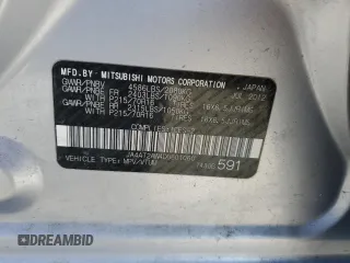 2013 Mitsubishi Outlander z VIN JA4AT2AW4DU601060, wystawiony jako Copart lot #56242575 z przebiegiem 96 268 mil mil oraz Szkoda całkowita • Salvage title. Historia ofert i sprzedaży dostępna na DreamBid. Obrazek 13.