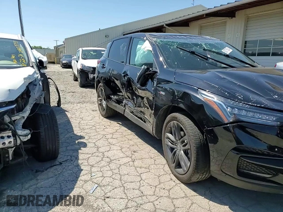 2021 Acura RDX w/A-Spec Package with VIN 5J8TC2H69ML039412, listed as a Copart auction lot 60715524 with Not Provided miles and Salvage Title. Bid and sale history available at carsss.com. Image 12.