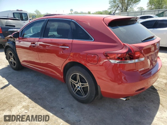 2014 Toyota Venza LE with VIN 4T3ZK3BB7EU065710, listed as a Copart auction lot 53461415 with 87,505 mi miles and Salvage title. Bid and sale history available at DreamBid. Image 2.