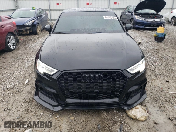 2020 Audi A3 Sedan S line Premium with VIN WAUBEGFF8LA004744, listed as a Copart auction lot 81348423 with 82,499 mi miles. Bid and sale history available at carsss.com. Image 5.