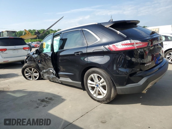 2019 Ford Edge SEL with VIN 2FMPK3J97KBB19684, listed as a Copart auction lot 57211945 with Not provided miles and Salvage title. Bid and sale history available at DreamBid. Image 2.
