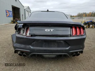 2022 Ford Mustang GT с VIN 1FA6P8CF0N5118652, выставлен на аукционе Copart как лот 75289414 с пробегом 38 077 миль миль и Списание • Salvage title. История ставок и продаж доступна на DreamBid. Изображение 6.
