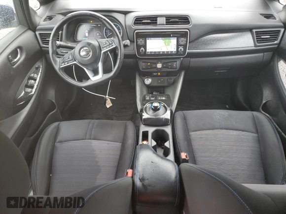 2018 Nissan LEAF S with VIN 1N4AZ1CPXJC307996, listed as a Copart auction lot 55135345 with 73,770 mi miles and Clean Title. Bid and sale history available at DreamBid. Image 8.
