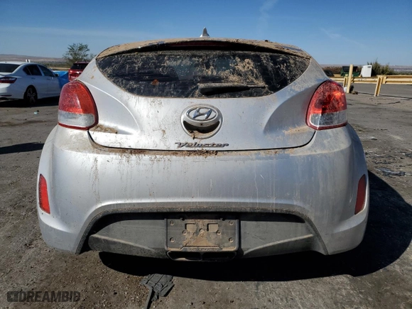 2016 Hyundai Veloster with VIN KMHTC6AD7GU280426, listed as a Copart auction lot 77609894 with 0 mi miles and Salvage Title. Bid and sale history available at carsss.com. Image 6.