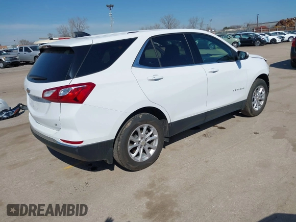 2019 Chevrolet Equinox LT with VIN 3GNAXKEV3KL227230, listed as a IAAI auction lot 41781839 with 78,652 mi miles and . Bid and sale history available at carsss.com. Image 4.