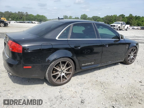 2006 Audi S4 z VIN WAUGL78E46A065433, wystawiony jako Copart lot #55156135 z przebiegiem 144 505 mil mil oraz Szkody całkowita. Historia ofert i sprzedaży dostępna na DreamBid. Obrazek 3.