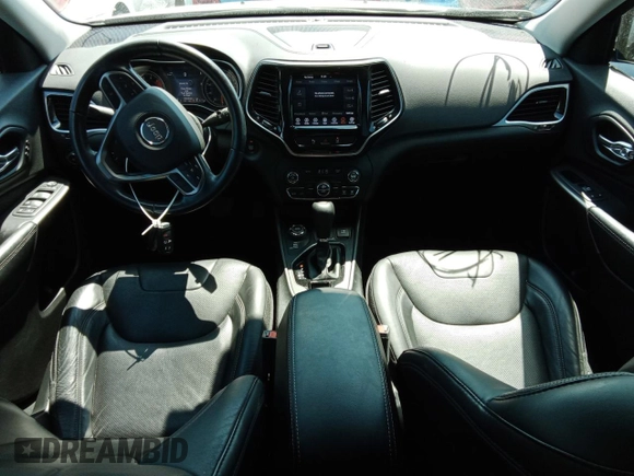 2020 Jeep Cherokee Limited with VIN 1C4PJMDX5LD621211, listed as a Copart auction lot 61768445 with 55,510 mi miles and Salvage title. Bid and sale history available at DreamBid. Image 8.