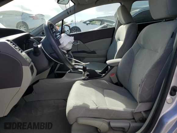 2012 Honda Civic EX with VIN 19XFB2F8XCE322475, listed as a Copart auction lot 52812535 with 226,146 mi miles and Salvage Title. Bid and sale history available at DreamBid. Image 7.