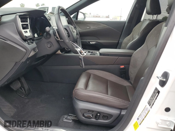 2023 Lexus RX 350 with VIN 2T2BAMBA0PC013734, listed as a Copart auction lot 55179335 with 22,314 mi miles and Salvage title. Bid and sale history available at DreamBid. Image 7.