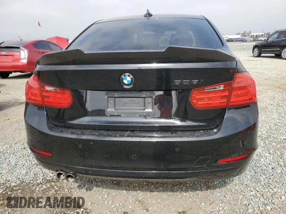 2013 BMW 3 Series 328i with VIN WBA3A5C53DJ461768, listed as a Copart auction lot 57687965 with 49,190 mi miles and Salvage title. Bid and sale history available at DreamBid. Image 6.