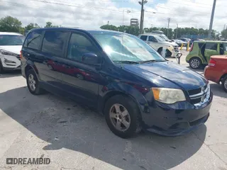 2012 Dodge Grand Caravan SXT with VIN 2C4RDGCG1CR399394, listed as a IAAI auction lot 41927746 with 169,542 mi miles. Bid and sale history available at carsss.com. Image 1.
