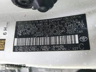 2016 Toyota Prius Four z VIN JTDKARFU5G3018930, wystawiony jako IAAI lot #41570722 z przebiegiem 172 791 mil mil oraz . Historia ofert i sprzedaży dostępna na DreamBid. Obrazek 9.