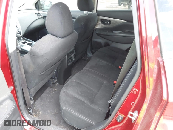 2018 Nissan Murano SV with VIN 5N1AZ2MG7JN169641, listed as a IAAI auction lot 42170490 with 64,296 mi miles and . Bid and sale history available at carsss.com. Image 8.