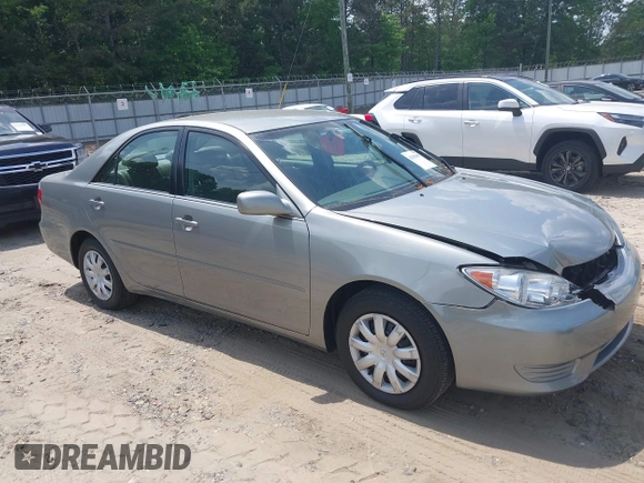 2005 Toyota Camry LE with VIN 4T1BE30K65U617024, listed as a IAAI auction lot 42159097 with 81,766 mi miles and . Bid and sale history available at DreamBid. Image 1.