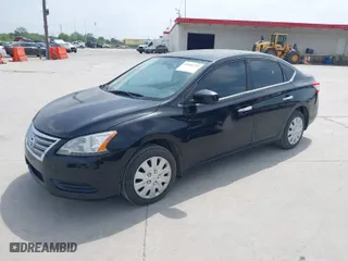 2014 Nissan Sentra S with VIN 1N4AB7AP8EN855757, listed as a IAAI auction lot 41946722 with 135,279 mi miles. Bid and sale history available at carsss.com. Image 2.