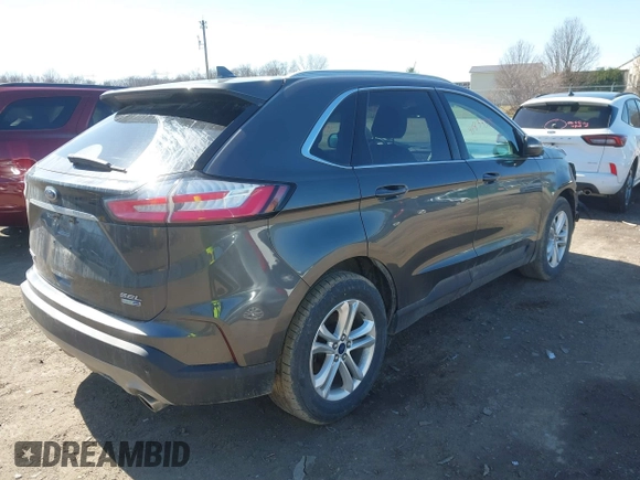 2019 Ford Edge SEL with VIN 2FMPK4J95KBB73037, listed as a IAAI auction lot 41833325 with 72,367 mi miles. Bid and sale history available at carsss.com. Image 4.