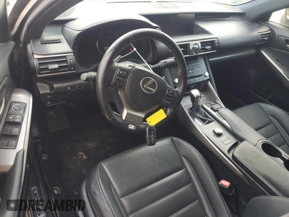 2017 Lexus IS 350 with VIN JTHBE1D25H5030104, listed as a Copart auction lot 85738494 with 101,201 mi miles and Salvage Title. Bid and sale history available at DreamBid. Image 8.