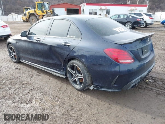 2017 Mercedes-Benz C 43 AMG with VIN 55SWF6EB6HU215481, listed as a IAAI auction lot 41660762 with 105,493 mi miles and . Bid and sale history available at DreamBid. Image 3.