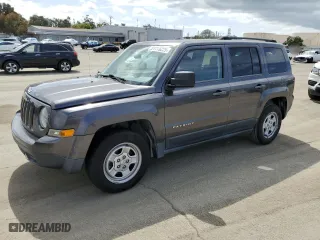2014 Jeep Patriot Sport with VIN 1C4NJPBA0ED720707, listed as a Copart auction lot 51115285 with 130,487 mi miles and Clean Title. Bid and sale history available at carsss.com. Image 1.