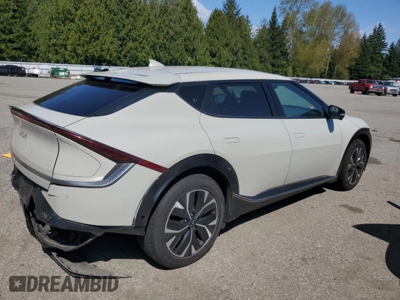 2022 Kia EV6 Wind z VIN KNDC3DLC7N5036151, wystawiony jako Copart lot #53167575 z przebiegiem 71 258 mil mil oraz Szkoda całkowita • Salvage title. Historia ofert i sprzedaży dostępna na DreamBid. Obrazek 3.