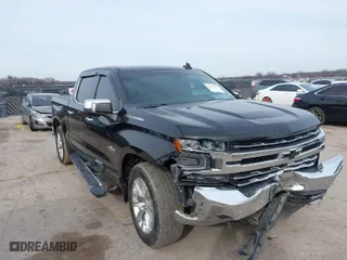 2019 Chevrolet Silverado 1500 LTZ with VIN 1GCPWEED6KZ169282, listed as a IAAI auction lot 41576653 with 81,324 mi miles. Bid and sale history available at carsss.com. Image 1.