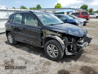 2017 Volkswagen Tiguan S z VIN WVGAV7AX4HK014019, wystawiony jako Copart lot #59749005 z przebiegiem 49 100 mil mil oraz Szkoda całkowita • Salvage title. Historia ofert i sprzedaży dostępna na DreamBid. Obrazek 4.